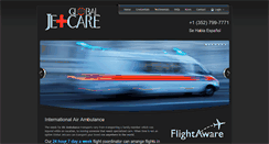 Desktop Screenshot of globaljetcare.com